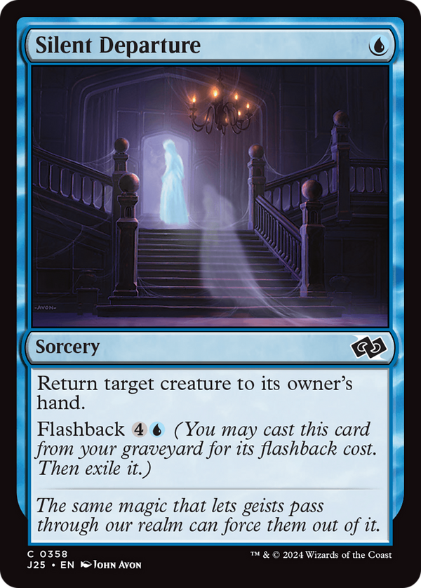 Silent Departure (358) [Foundations Jumpstart] - Deck Out Gaming