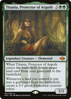 Titania, Protector of Argoth (287) [Modern Horizons 2] foil - Deck Out Gaming