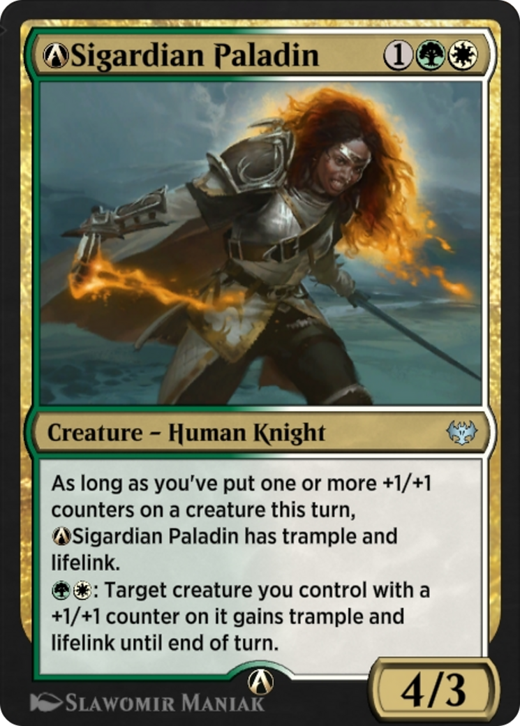 A-Sigardian Paladin (A-247) [Innistrad: Crimson Vow] - Deck Out Gaming