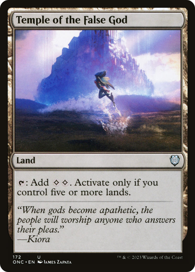 Temple of the False God (172) [Commander: Phyrexia: All Will Be One] - Deck Out Gaming
