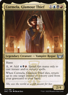 Cormela, Glamour Thief (177) [Streets of New Capenna] foil - Deck Out Gaming