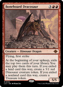 Bonehoard Dracosaur (134) [The Lost Caverns of Ixalan] foil - Deck Out Gaming