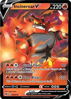Incineroar V - 008 [Champion's Path] - Deck Out Gaming