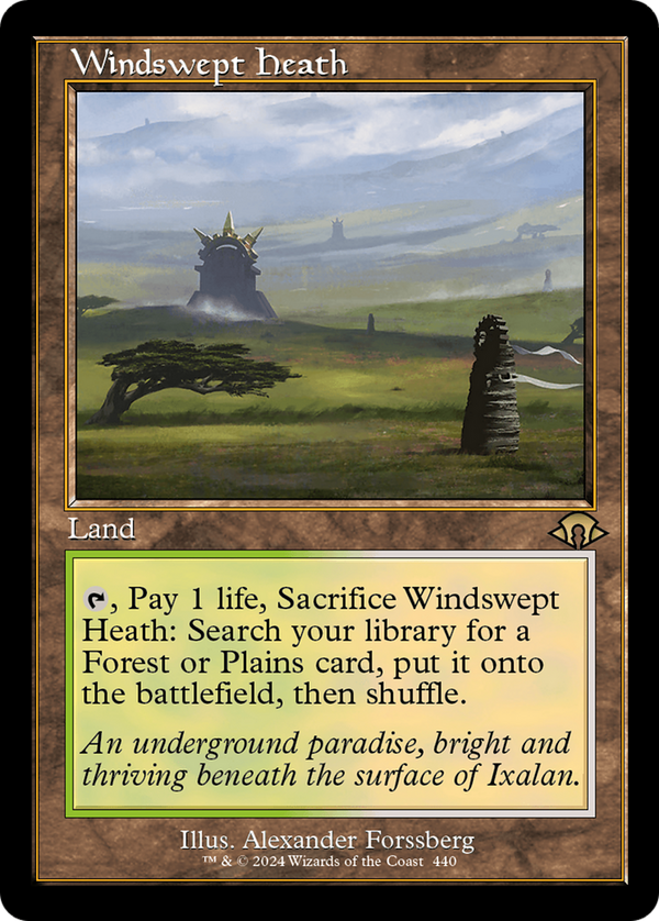 Windswept Heath (Retro Frame) (440) [Modern Horizons 3] - Deck Out Gaming