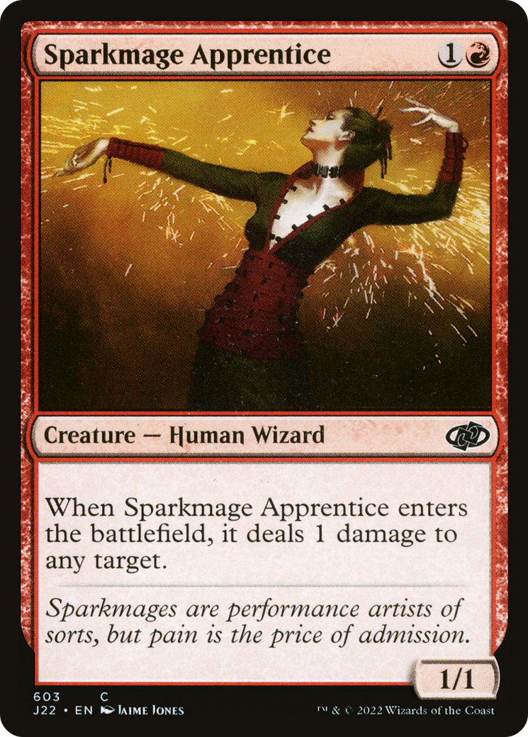 Sparkmage Apprentice (603) [Jumpstart 2022] - Deck Out Gaming