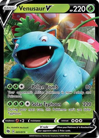 Venusaur V - 001/073 [Champion's Path] - Deck Out Gaming