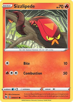 Sizzlipede (9) [Champion's Path] Reverse Holofoil - Deck Out Gaming