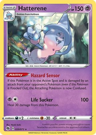 Hatterene (20) [Champion's Path] Reverse Holofoil - Deck Out Gaming