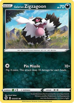 Galarian Zigzagoon (35) [Champion's Path] - Deck Out Gaming