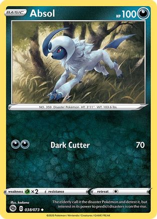 Absol (38) [Champion's Path] Reverse Holofoil - Deck Out Gaming