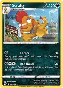 Scrafty (42) [Champion's Path] Reverse Holofoil - Deck Out Gaming
