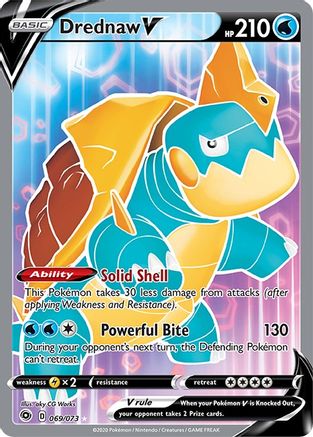 Drednaw V (Full Art) (69) [Champion's Path] Holofoil - Deck Out Gaming