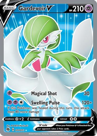 Gardevoir V (Full Art) (70) [Champion's Path] Holofoil - Deck Out Gaming
