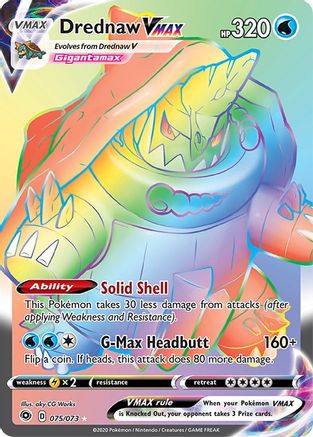 Drednaw VMAX (Secret) (75) [Champion's Path] Holofoil - Deck Out Gaming