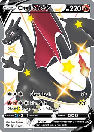 Charizard V (Secret) (79) [Champion's Path] Holofoil - Deck Out Gaming