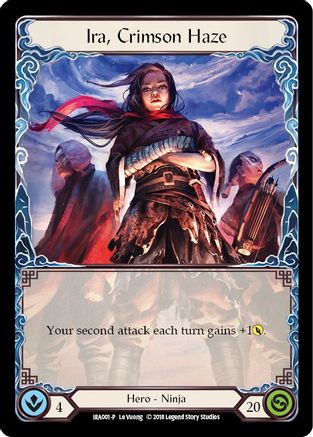 Ira, Crimson Haze (IRA001) [Welcome Deck: Ira] 1st Edition - Deck Out Gaming
