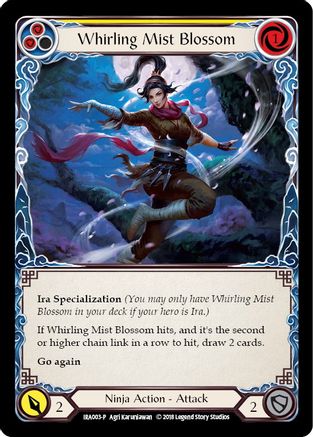 Whirling Mist Blossom (IRA003) [Welcome Deck: Ira] 1st Edition - Deck Out Gaming