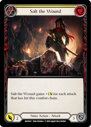 Salt the Wound (IRA004) [Welcome Deck: Ira] 1st Edition - Deck Out Gaming