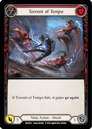 Torrent of Tempo (IRA006) [Welcome Deck: Ira] 1st Edition - Deck Out Gaming