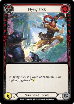 Flying Kick (IRA007) [Welcome Deck: Ira] 1st Edition - Deck Out Gaming