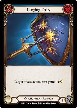 Lunging Press (IRA011) [Welcome Deck: Ira] 1st Edition - Deck Out Gaming