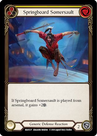 Springboard Somersault (IRA012) [Welcome Deck: Ira] 1st Edition - Deck Out Gaming