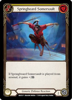 Springboard Somersault (IRA012) [Welcome Deck: Ira] 1st Edition - Deck Out Gaming