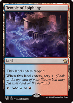 Temple of Epiphany (699) [Foundations] - Deck Out Gaming