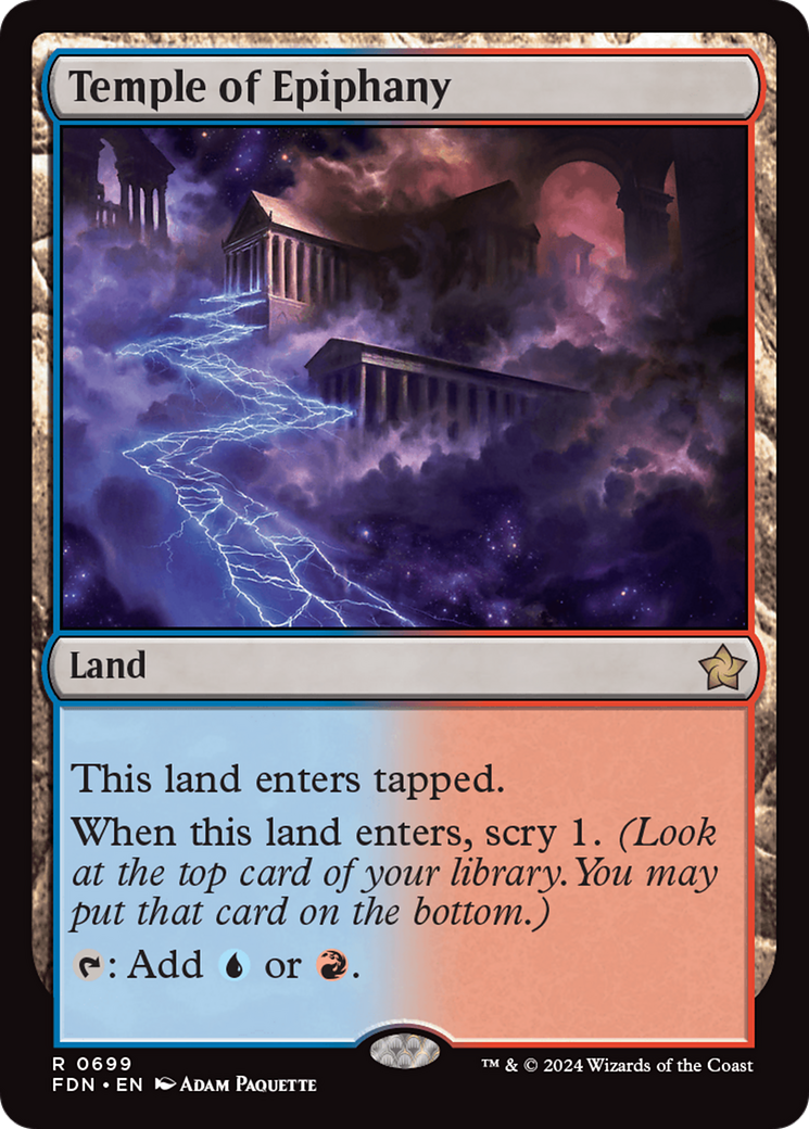 Temple of Epiphany (699) [Foundations] - Deck Out Gaming
