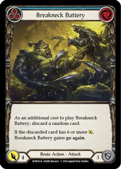 Breakneck Battery (Blue) (WTR013) [Welcome to Rathe] 1st Edition - Deck Out Gaming