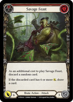 Savage Feast (Red) (WTR014) [Welcome to Rathe] 1st Edition - Deck Out Gaming