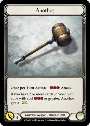 Anothos // Rhinar (WTR040) [Welcome to Rathe] Unlimited Edition - Deck Out Gaming