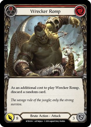Wrecker Romp (Red) (WTR029) [Welcome to Rathe] 1st Edition - Deck Out Gaming