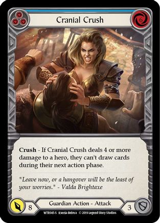 Cranial Crush (WTR045) [Welcome to Rathe] Unlimited Edition - Deck Out Gaming