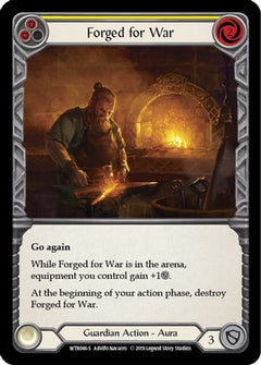 Forged for War (WTR046) [Welcome to Rathe] 1st Edition - Deck Out Gaming