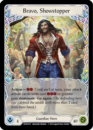 Bravo, Showstopper // Katsu, the Wanderer (WTR038) [Welcome to Rathe] Unlimited Edition - Deck Out Gaming