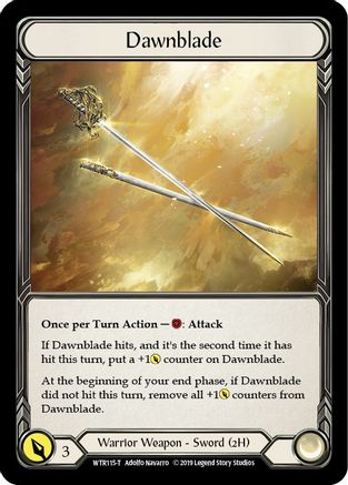 Dawnblade // Harmonized Kodachi (WTR115) [Welcome to Rathe] 1st Edition - Deck Out Gaming