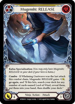 Mugenshi: RELEASE (WTR083) [Welcome to Rathe] 1st Edition - Deck Out Gaming
