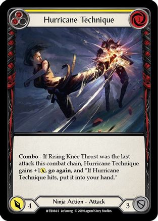 Hurricane Technique (WTR084) [Welcome to Rathe] 1st Edition - Deck Out Gaming