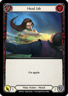 Head Jab (Blue) (WTR100) [Welcome to Rathe] Unlimited Edition - Deck Out Gaming