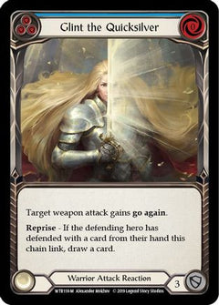Glint the Quicksilver (WTR118) [Welcome to Rathe] Unlimited Edition Rainbow Foil - Deck Out Gaming