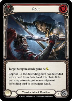 Rout (WTR120) [Welcome to Rathe] Unlimited Edition Rainbow Foil - Deck Out Gaming