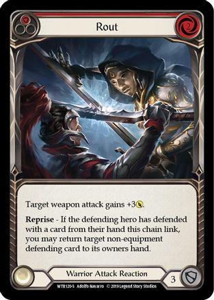 Rout (WTR120) [Welcome to Rathe] Unlimited Edition Rainbow Foil - Deck Out Gaming