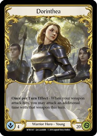 Dorinthea // Katsu, the Wanderer (WTR114) [Welcome to Rathe] 1st Edition - Deck Out Gaming