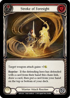 Stroke of Foresight (Red) (WTR138) [Welcome to Rathe] 1st Edition - Deck Out Gaming