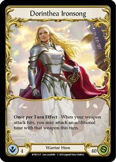 Dorinthea Ironsong // Katsu, the Wanderer (WTR113) [Welcome to Rathe] Unlimited Edition - Deck Out Gaming
