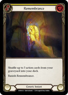 Remembrance (WTR163) [Welcome to Rathe] Unlimited Edition - Deck Out Gaming