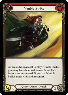 Nimble Strike (Red) (WTR185) [Welcome to Rathe] Unlimited Edition - Deck Out Gaming
