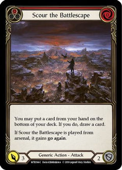 Scour the Battlescape (Red) (WTR194) [Welcome to Rathe] 1st Edition - Deck Out Gaming