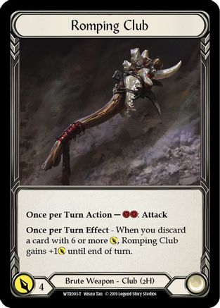 Romping Club // Seismic Surge (WTR003) [Welcome to Rathe] Unlimited Edition - Deck Out Gaming